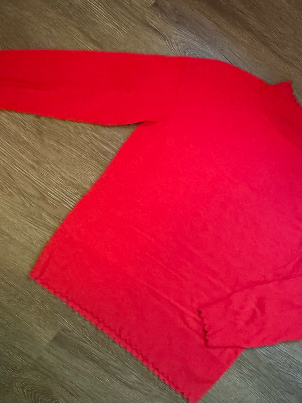 Talbots Red Cowl Neck Sweater